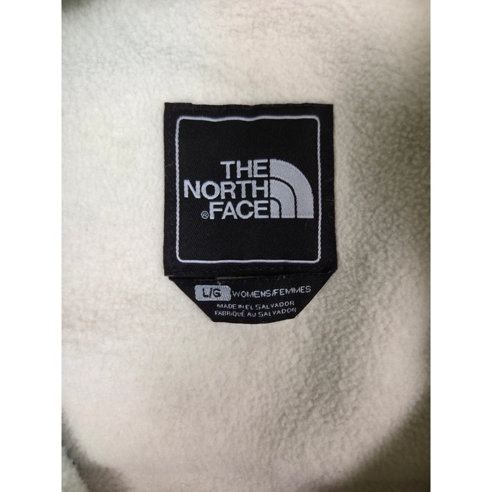 The North Face Denali 2 Fleece Jacket Womens Large Cream Geometric Southwest - Picture 9 of 15